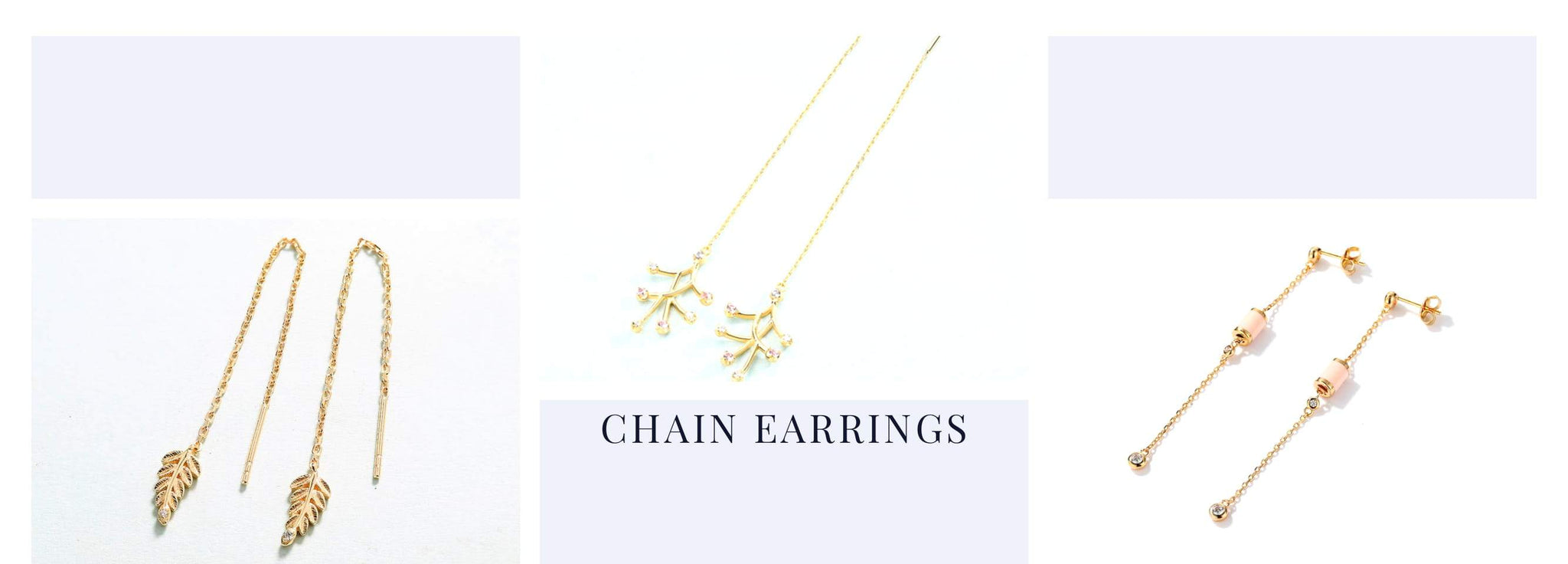 All Chain Earring Jewellery from Bella Mayford