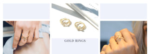 gold Rings by Bella Mayford