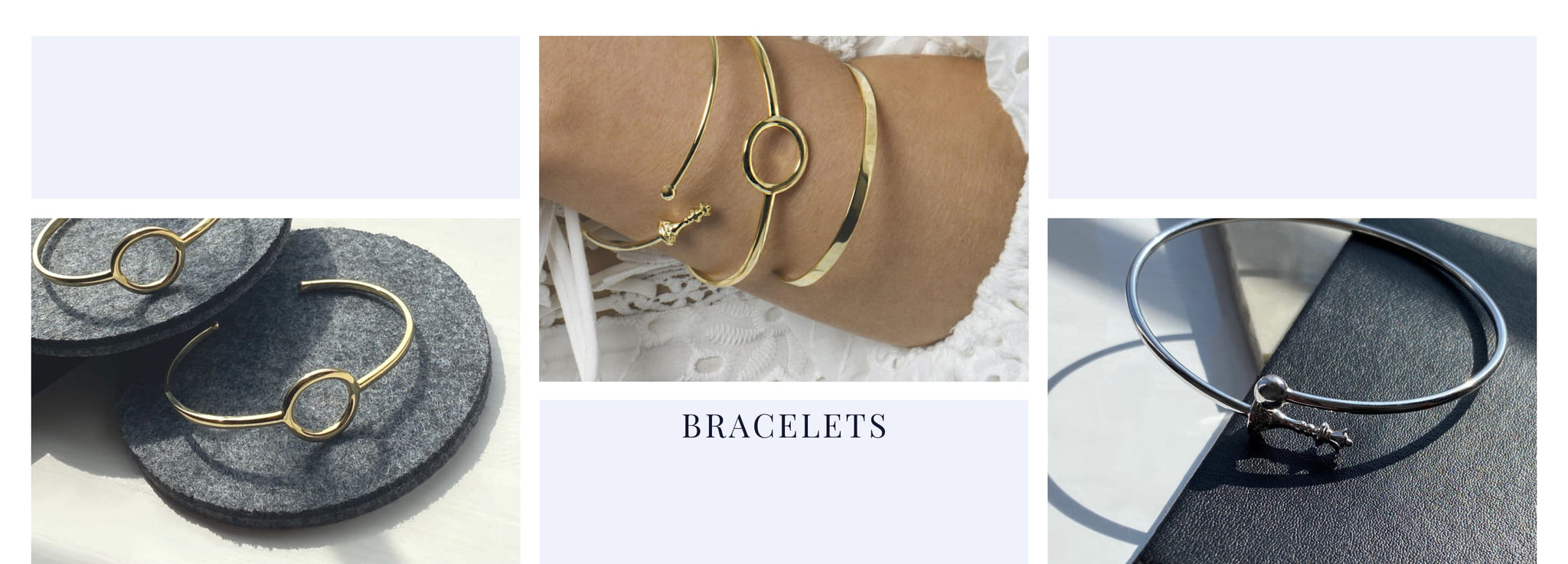 All bracelets  by Bella Mayford
