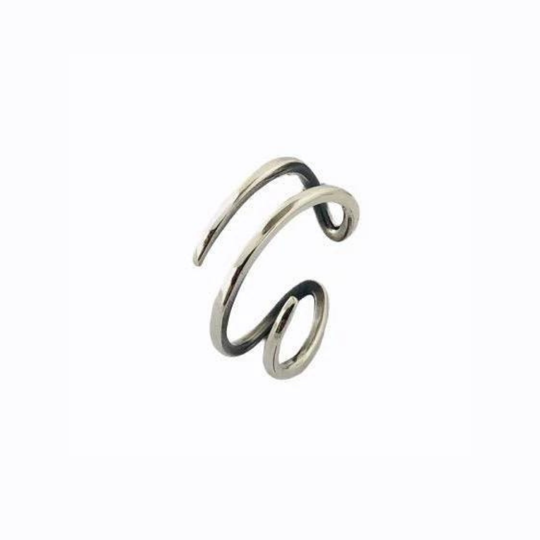 Harmony Open Ring, Sterling Silver