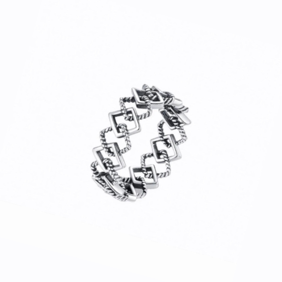 Connections Ring, Sterling Silver