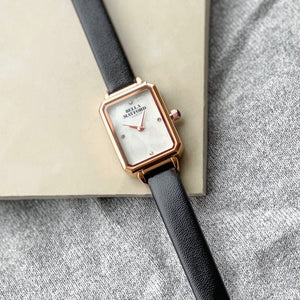 The Premier. White Dial And Rose Gold Bezel