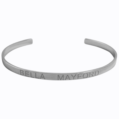 Bella Mayford Cuff, Sterling Silver