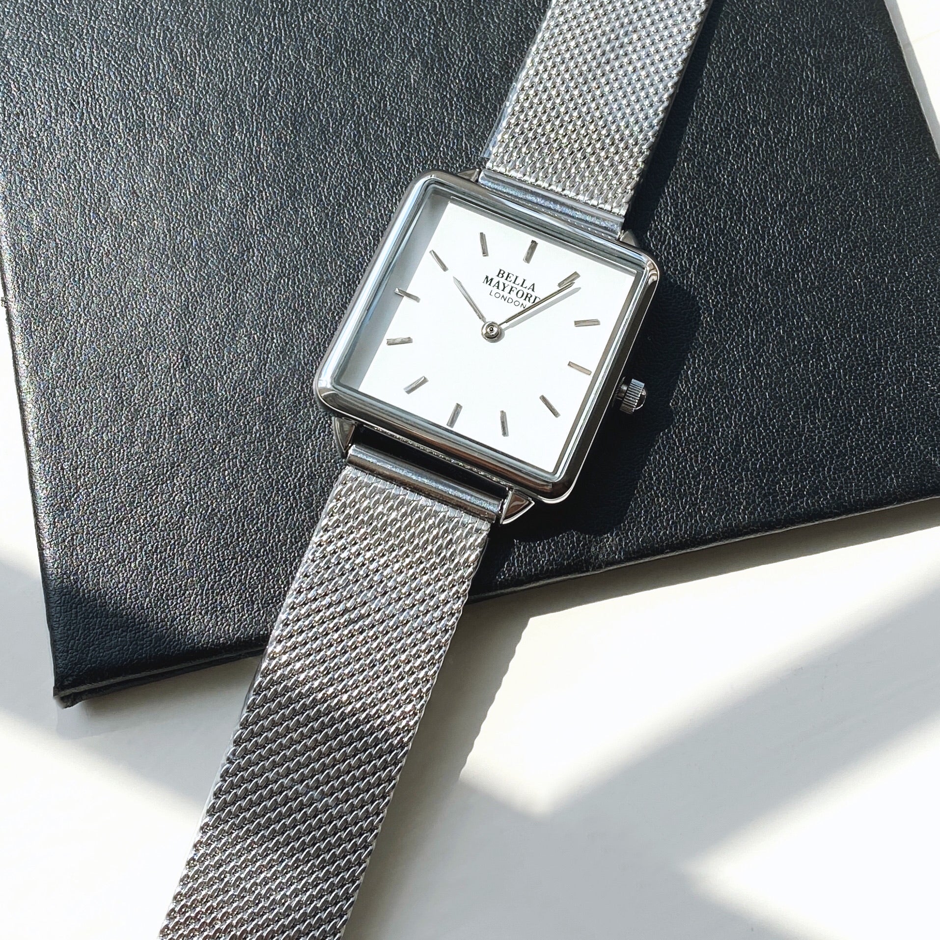 The Classic Canvas. Silver With White Dial
