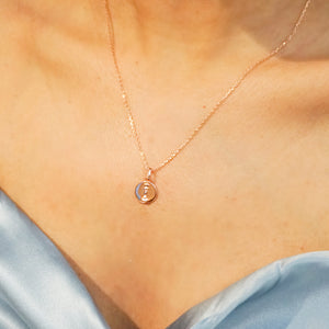 Signature Queen Coin Necklace, Rose Gold - Bella Mayford