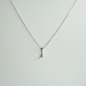 Signature Queen Fine Chain Necklace, Silver - Bella Mayford