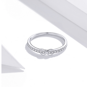 Infinity Stacking Ring, Sterling Silver
