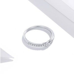 Infinity Stacking Ring, Sterling Silver